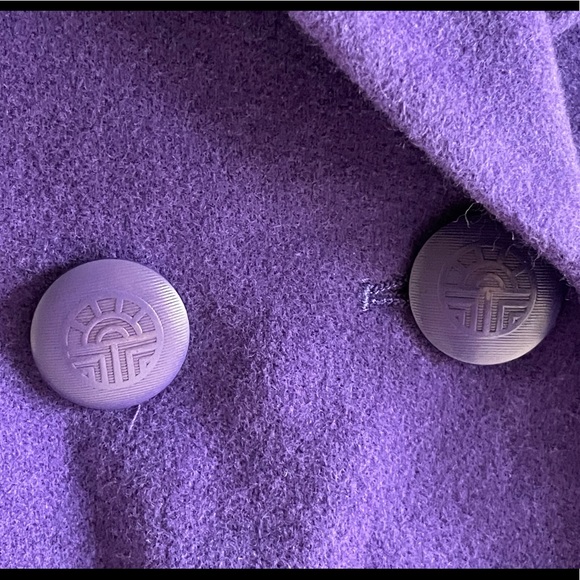 Féraud Angora Purple Blazer Jacket, Super Soft - Picture 12 of 12